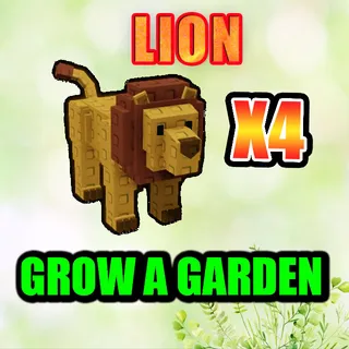 LION GROW A GARDEN