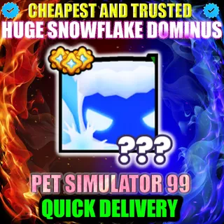 HUGE SNOWFLAKE DOMINUS 