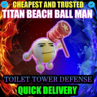 TITAN BEACH BALL MAN