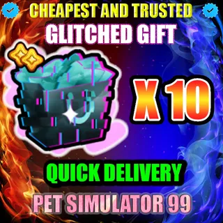 GLITCHED GIFT X10 