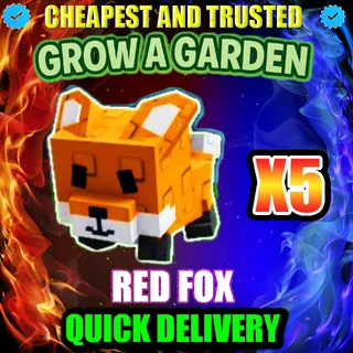 Grow A Garden Red Fox