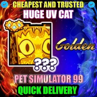 HUGE UV CAT GOLDEN