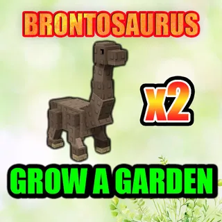 BRONTOSAURUS GROW A GARDEN
