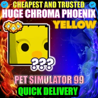 HUGE YELLOW CHROMA PHOENIX