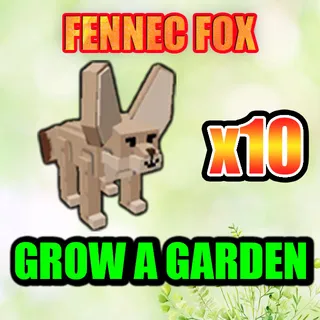 FENNEC FOX GROW A GARDEN