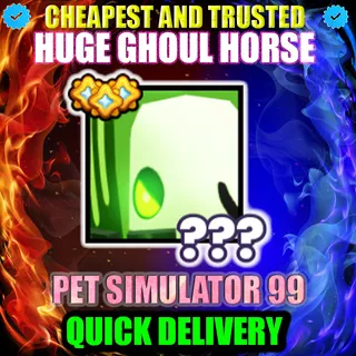 HUGE GHOUL HORSE