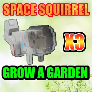 SPACE SQUIRREL  GROW A GARDEN