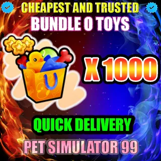 BUNDLE O TOYS X1000 