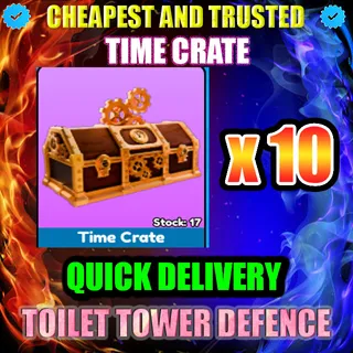 TIME CRATE x10