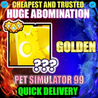 HUGE ABOMINATION GOLDEN