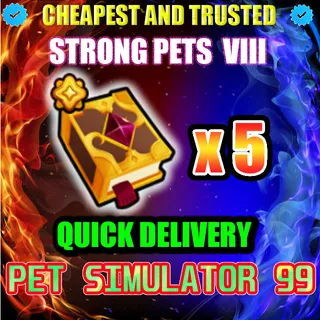 STRONG PETS VIII x5  