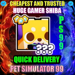 HUGE GAMER SHIBA |PS99