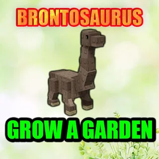 BRONTOSAURUS GROW A GARDEN