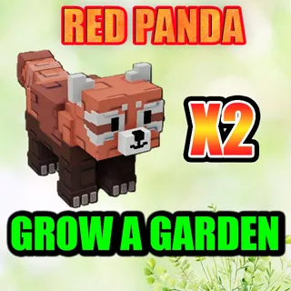 RED PANDA GROW A GARDEN