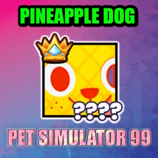 TITANIC PINEAPPLE DOG