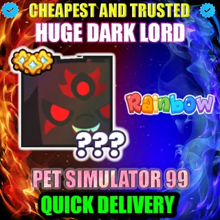 HUGE DARK LORD RAINBOW