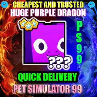 HUGE PURPLE DRAGON 