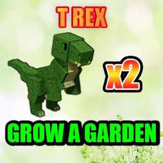 T REX GROW A GARDEN