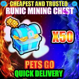 RUNIC MINING CHEST X50