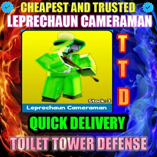 LEPRECHAUN CAMERAMAN 