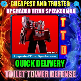 UPGRADED TITAN SPEAKERMAN 