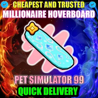 MILLIONAIRE HOVERBOARD