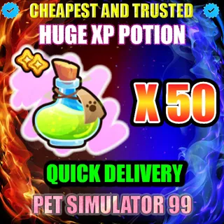 HUGE XP POTION X50  