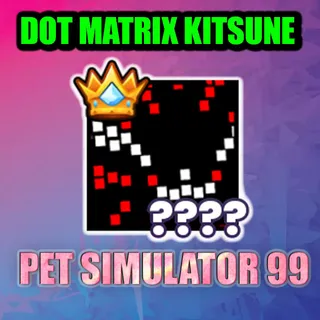 TITANIC DOT MATRIX KITSUNE