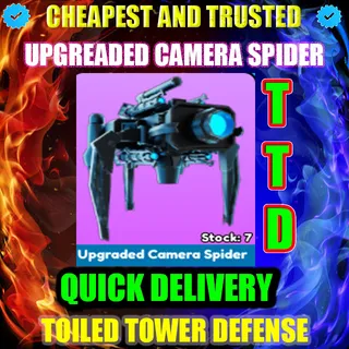 UPGRADED CAMERA SPIDER 