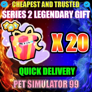 SERIES 2 LEGENDARY GIFT X20