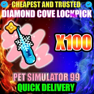 DIAMOND COVE LOCKPICK X100