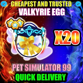 VALKYRIE EGG X20