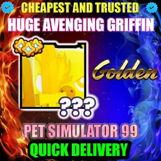 HUGE AVENGING GRIFFIN GOLDEN