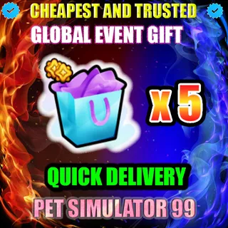 GLOBAL EVENT GIFT x5  