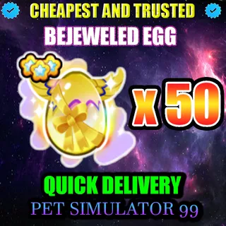 BEJEWELED EGG x50