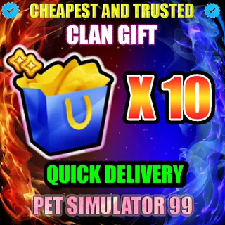 CLAN GIFT X10 | PS99