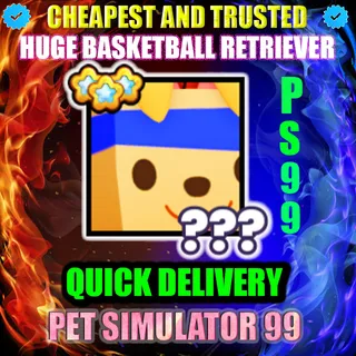 HUGE BASKETBALL RETRIEVER |PS99