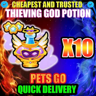 THIEVING GOD POTION X10