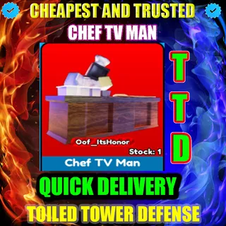 CHEF TV MAN 