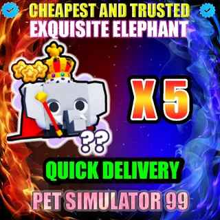 EXQUISITE ELEPHANT X5 |PS99