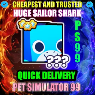 HUGE SAILOR SHARK |PS99