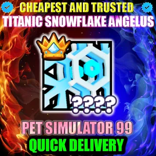 TITANIC SNOWFLAKE ANGELUS