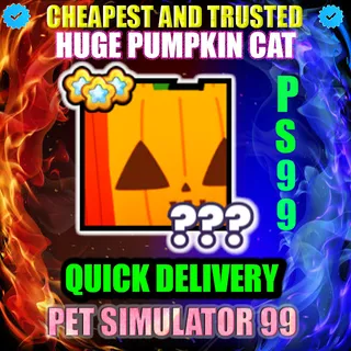 HUGE PUMPKIN CAT |PS99