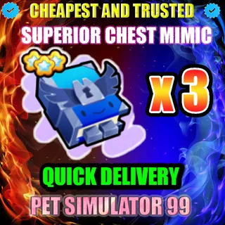 SUPERIOR CHEST MIMIC x3