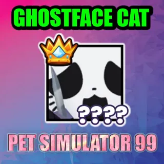 TITANIC GHOSTFACE CAT