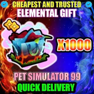 ELEMENTAL GIFT X1000