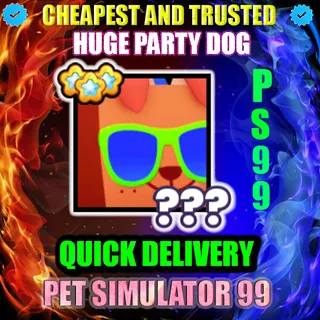 HUGE PARTY DOG |PS99