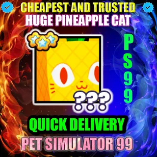 HUGE PINEAPPLE CAT |PS99