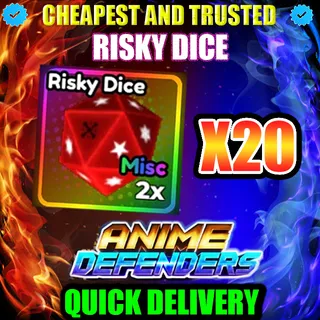 RISKY DICE X20 