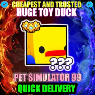 HUGE TOY DUCK